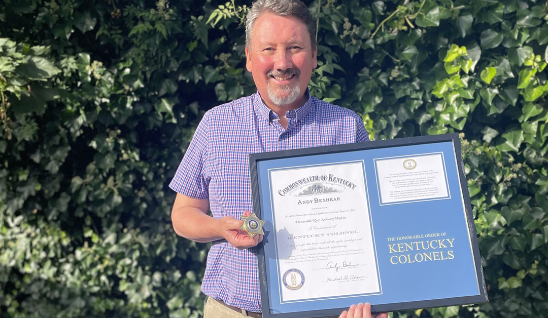 Protected: Co-Founder Roy is made a Kentucky Colonel
